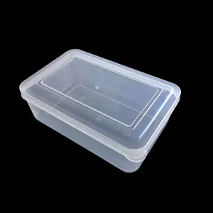 Scatola di consegna di frutta alimentare per insalata plastica riciclata stampaggio 2-3 campioni gratuiti scatola incernierata materiali riciclati Cheng Chen accetta