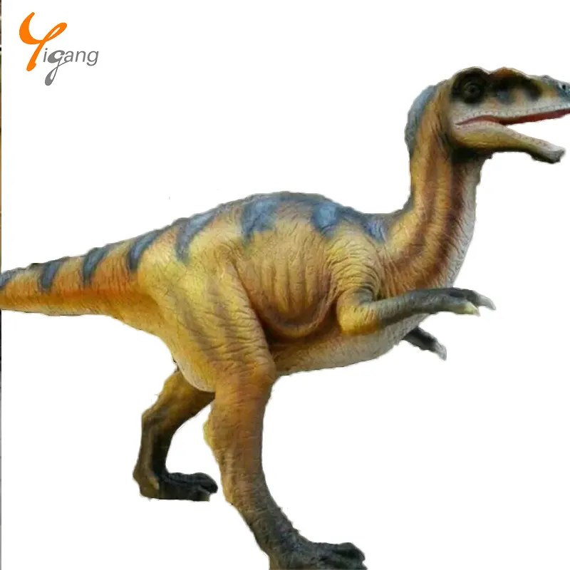 Escultura de dinossauro dos desenhos animados resina wildlife
