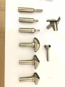 1/2 Del Diamante di Lavorazione Del Legno Fresa A Coda di Rondine Comune PCD Punte del Router - Product Image 6