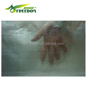 Bâche en plastique tissé enduit <span class=keywords><strong>de</strong></span> LDPE transparent <span class=keywords><strong>de</strong></span> qualité industrielle, économique et durable, imperméable, 80-300 g/m², marque Freedom - Product Image 2
