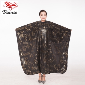 Nuovo Stile <span class=keywords><strong>Mantella</strong></span> Personalizzata con Motivo Floreale Rosso per Parrucchieri, Grembiule per Taglio e Acconciatura Capelli - Product Image 2