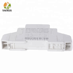 มิเตอร์วัดพลังงานไฟฟ้าแบบเฟสเดียว 127V/230V 5(30)A พร้อมสัญญาณพัลส์ จอแสดงผลแบบอนาล็อก ติดตั้งบนราง Din แบบสองสาย - Product Image 4