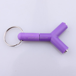 2 trong 1 giá rẻ Nhựa headphone & tai nghe Splitter cho điện thoại di động mini y kết nối thiết kế trong kho - Product Image 6