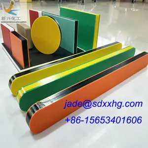 Colore doppio foglio di hdpe grado marino-seaboard o di dritta hdpe doppio strato di plastica