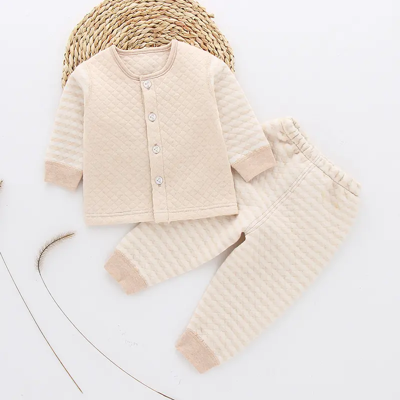 baby wear 100% organic cotton winter baby rompers