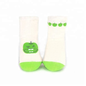 Nuevo diseño personalizado de peluche de frutas patrón <span class=keywords><strong>Converse</strong></span> de bebé <span class=keywords><strong>NIÑOS</strong></span> Calcetines - Product Image 3