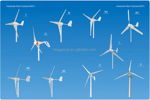 ESG-turbina aerogeneradora de eje Vertical, modelo pequeño de alta calidad, 12V, 24V, 48V, 400W, 500W, 600W, tipo espiral - Product Image 5