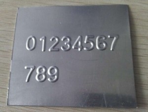 Máy Dập Nổi Kim Loại Thép Không Gỉ/Nhôm Tấm Dập Nổi Đánh Dấu Máy - Product Image 4