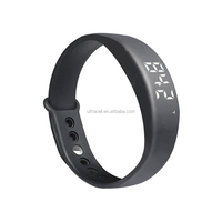 Montre connectée numérique pour enfant et adulte, avec 8 alarmes, étanches, wi-fi, silencieux, led