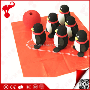 CE, rohs y REACH certificado nbr espuma <span class=keywords><strong>de</strong></span> pingüinos bolos juguete del bebé <span class=keywords><strong>juego</strong></span> <span class=keywords><strong>de</strong></span> pelota - Product Image 1