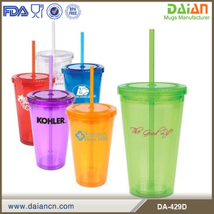 <span class=keywords><strong>Gobelet</strong></span> plastique de café Starbucks <span class=keywords><strong>avec</strong></span> <span class=keywords><strong>paille</strong></span> à double paroi - Product Image 4