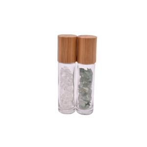 La migliore qualità <span class=keywords><strong>young</strong></span> live nature bamboo cap 10ml fancy gemstone jade roller bottles roll on bottle per profumo - Product Image 5