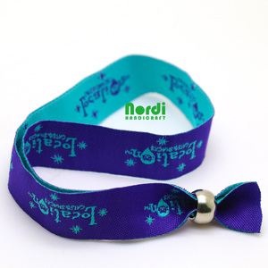 Usine directement prix personnalisé <span class=keywords><strong>Festival</strong></span> <span class=keywords><strong>tissu</strong></span> Sublimation impression <span class=keywords><strong>Bracelet</strong></span> événement tissé Bracelets pour Concert fête - Product Image 6