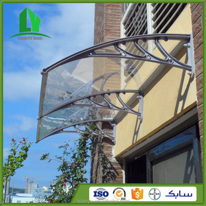 Polycarbonate Granules <strong>Plastic</strong> Transparent Board Door and <strong>Window</strong> Rain <strong>Cover</strong> - Product Image 3