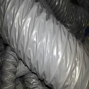 PVC 织物柔性钢丝通风管