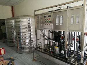 XIXI-نظام مياه, 500 lph RO + EDI نظام DI water - Product Image 6