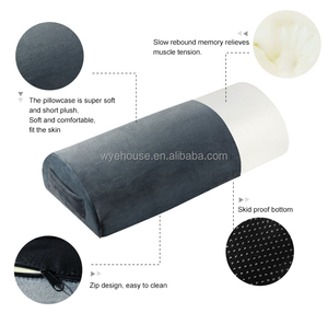 <span class=keywords><strong>La</strong></span> Media Luna de avión Silla de viaje almohada de espuma de memoria cojín del pie resto almohada - Product Image 3