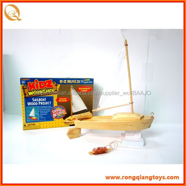Горячая распродажа декоративные модель деревянная игрушка парусные лодки BK997020423