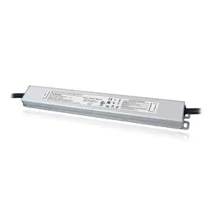 Smarts power driver 277v triac regulável led, 30w 36w 60w 100w slim led power fornecer