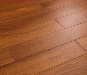 缅甸柚木地板室内漂亮纹理实木地板公寓平面设计，3d模型设计传统10/15/18mm