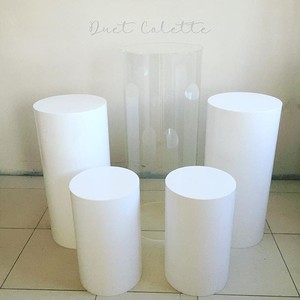 Yageli adorno plástico soporte de exhibición de acrílico claro zócalo - Product Image 4