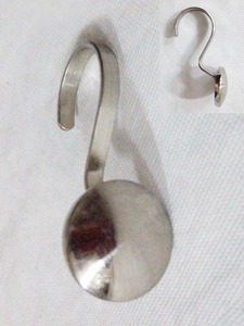 Exquisite S Shaped Black Coating <b>Curtain</b> Wall Mounted Hook - Product Image 6