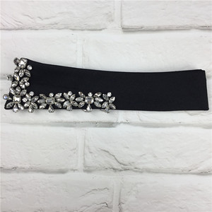 Wilde Kleine Nep Kraag Nieuwe Afneembare Blouse Half Shirts Elegante Mode Vrouwen Nep Kraag Met Strass - Product Image 5