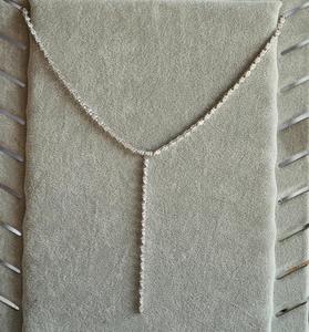 Nouvel arrivage collier de fiançailles de mariage chaîne de tennis sexy unique 5A larme CZ tour de cou long Lariat Y Bling bijoux en laiton - Product Image 3