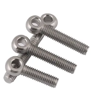 DIN444 Thép Không Gỉ Nhỏ Nữ Swing Eye Bolt Với Eye Nut