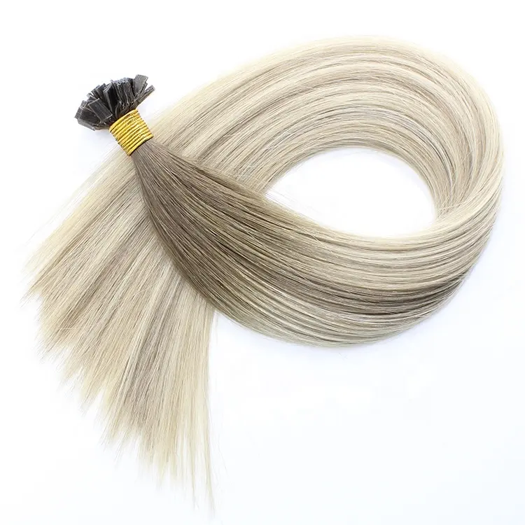 Tip Hair Full Cuticles Thick Bottom Double Drawn 100% Russian Raw Material Flat Tip Hair