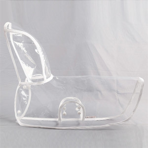 Uxury-chubasquero impermeable transparente <span class=keywords><strong>para</strong></span> perro, chaqueta impermeable transparente <span class=keywords><strong>para</strong></span> centro comercial, edium - Product Image 4