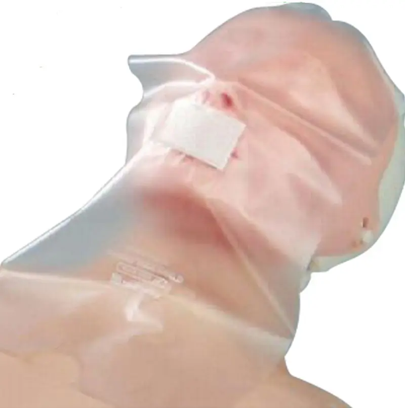 CPR solunum çantası anahtarlık tek yönlü vana maskesi kiti CPR eğitimi