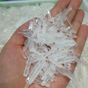 Semilla de lemuriano Natural, punto de espécimen de cristal rugoso de cuarzo transparente, pequeña, venta al por mayor - Product Image 3