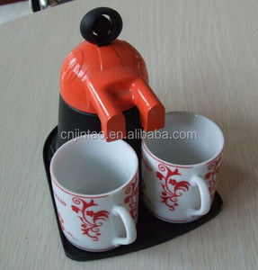 Mini <span class=keywords><strong>Cafetera</strong></span> a Gas con Dos Tazas de Cerámica o Vidrio - Product Image 3