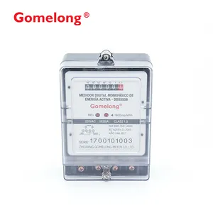 GOMELONG electric energy digital kwh meter 220 factory dds5558 1600imp kwh single phase volt digital 0.8un---1.1un