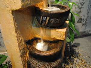 Barato preço estátua de buda design. China fornecedor decorativo da escultura da fonte de água da pedra interna/ - Product Image 3