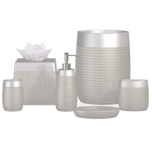 Luxury Modern High Quality New-fashioned Resin Six-piece Eco-Friendly Stocked JUEHENG Brand <strong>Bathroom</strong> <strong>Accessories</strong> <strong>Set</strong> Model - Product Image 3