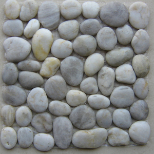 Gros aménagement paysager pierre de rivière plancher <span class=keywords><strong>lumineux</strong></span> jardin gris pebble - Product Image 3