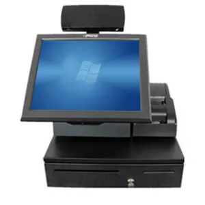 CashCow vendita calda 15.6 pollice touch screen di windows pos software del terminale per il supermercato