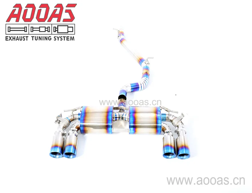 AOOAS Titanium Exhaust Variable Valve Exhaust Catback System For Volkswagen Golf 7R 7.5R