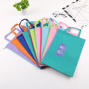 싼 A4 봉투 zipper 학생들의 과목에 컬러 풀 한 문서 파일 bag - Product Image 1
