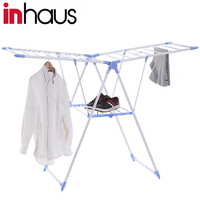 Séchoir à linge pliable de haute qualité en acier revêtu de PP pour intérieur, support de séchage de vêtements, table pliante, séchoir à linge