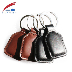 Özelleştirmek Özel Logo <span class=keywords><strong>RFID</strong></span> Deri NFC Etiketi 213 Anahtarlık Numarası - Product Image 4