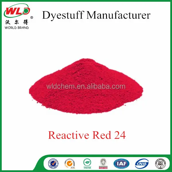 रंजक कपड़ा रासायनिक लाल पंजाब लाल 24 वस्त्र रंगों और रसायन
