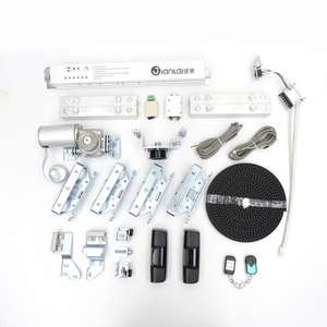 Поставка от производителя, современный дизайн, алюминиевая раздвижная Автоматическая дверная система со стеклом, включает стеклянную раздвижную автоматическую дверь - Product Image 1