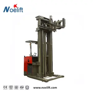 Forklift forklift 1 طن بثلاثي الأطراف من أجل مستودع الممر الضيق