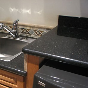 Sàn Đá Đen Trung Quốc, Giá Đá Granite Thiên Hà Đen # - Product Image 5