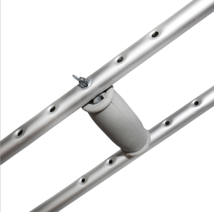 Grueso tubo ajustable de aluminio de aleación de Muleta médica - Product Image 2