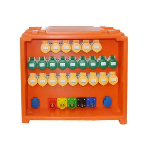 Distribution Distributor Waterproof Distribute Box Hot Selling New Style Stackable Waterproof Stage Power Distribution Board Box Equipment Construction Power Distributor