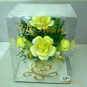 Boîte en plastique PVC transparente imprimée sur mesure de qualité supérieure pour l'emballage de cadeaux cosmétiques, étui de présentation transparent, boîte de rangement - Product Image 3
